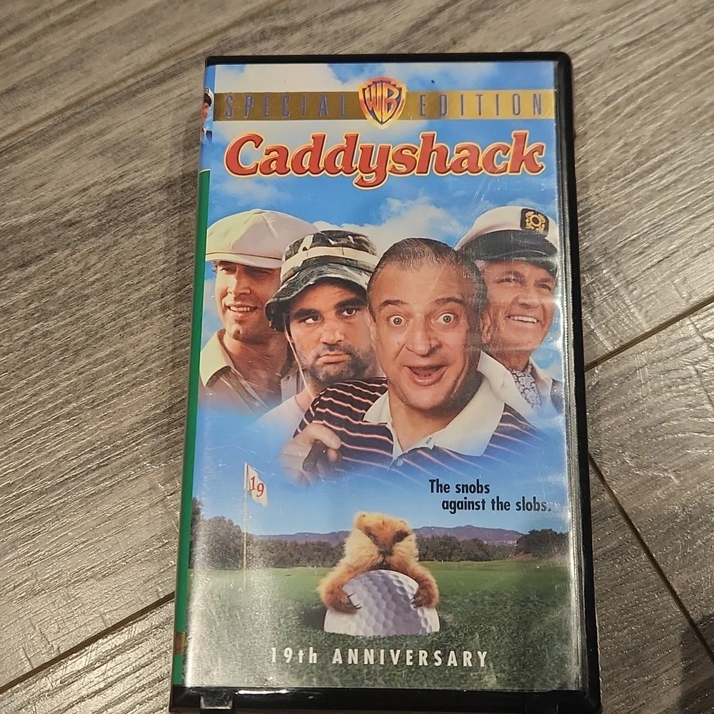 EUC Caddyshack special edition 19th Anniversary VHS w/original case